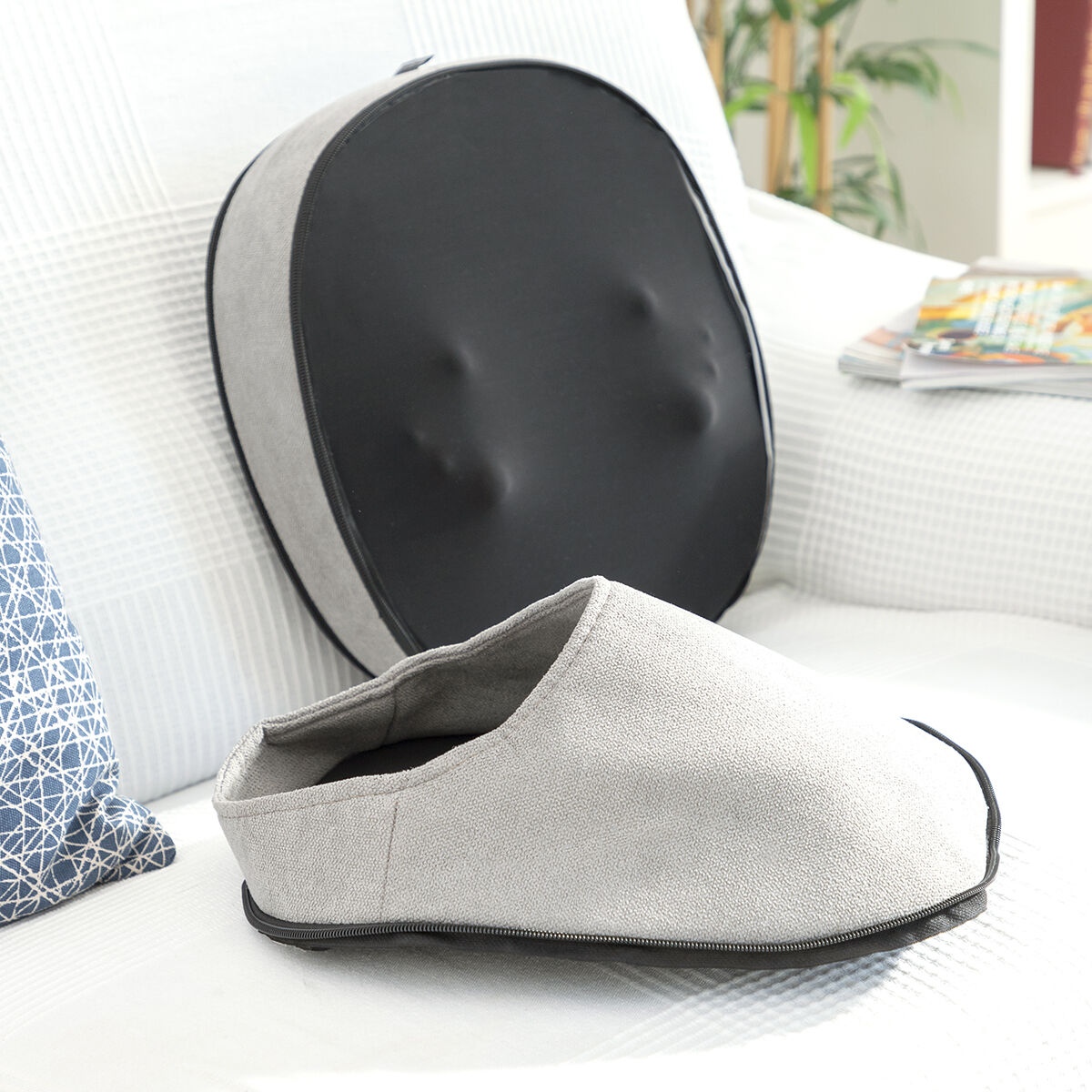 2-i-1 Shiatsu-massage med varme – Futsa InnovaGoods