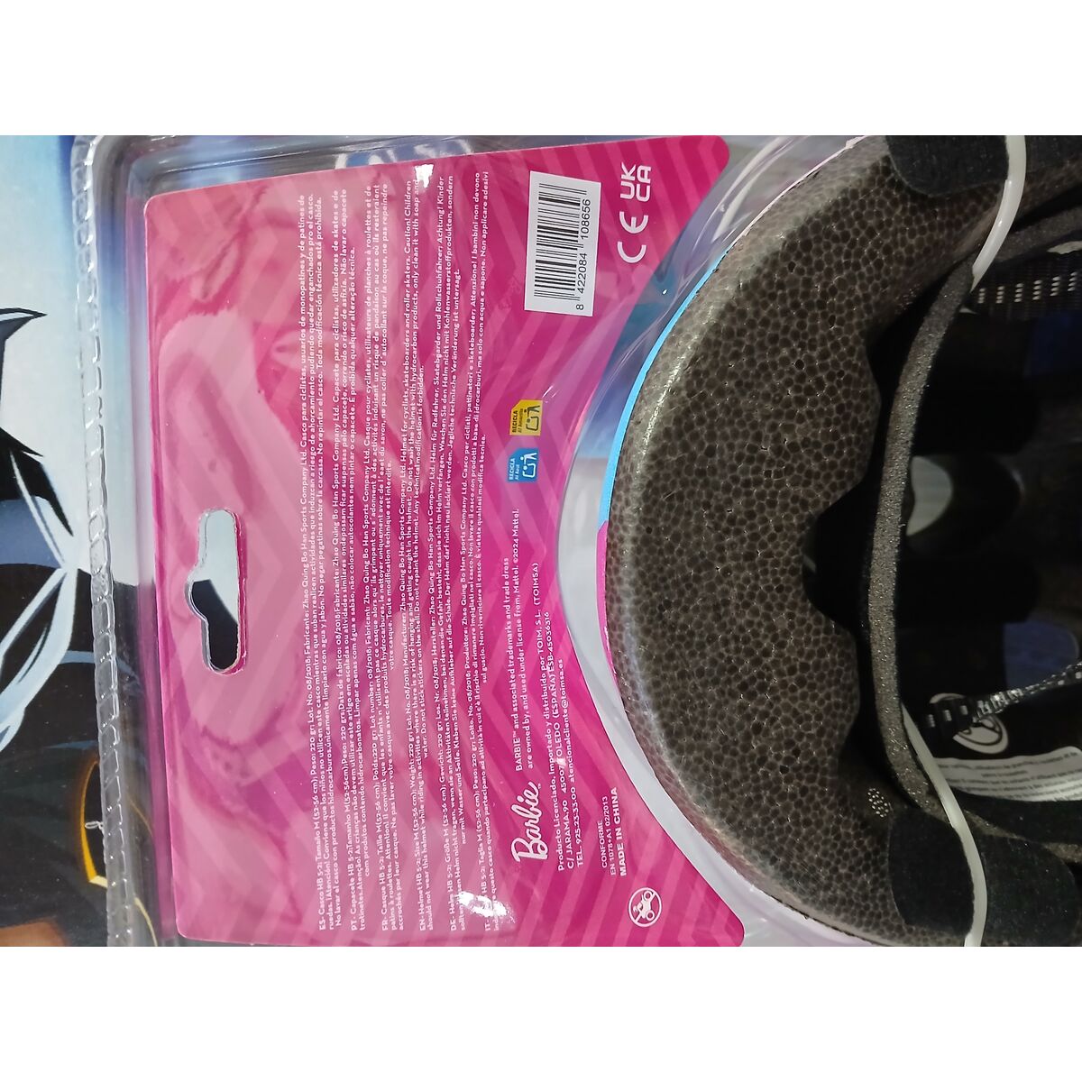 Cykelhjelm til børn Barbie – Rosa (52–56 cm)