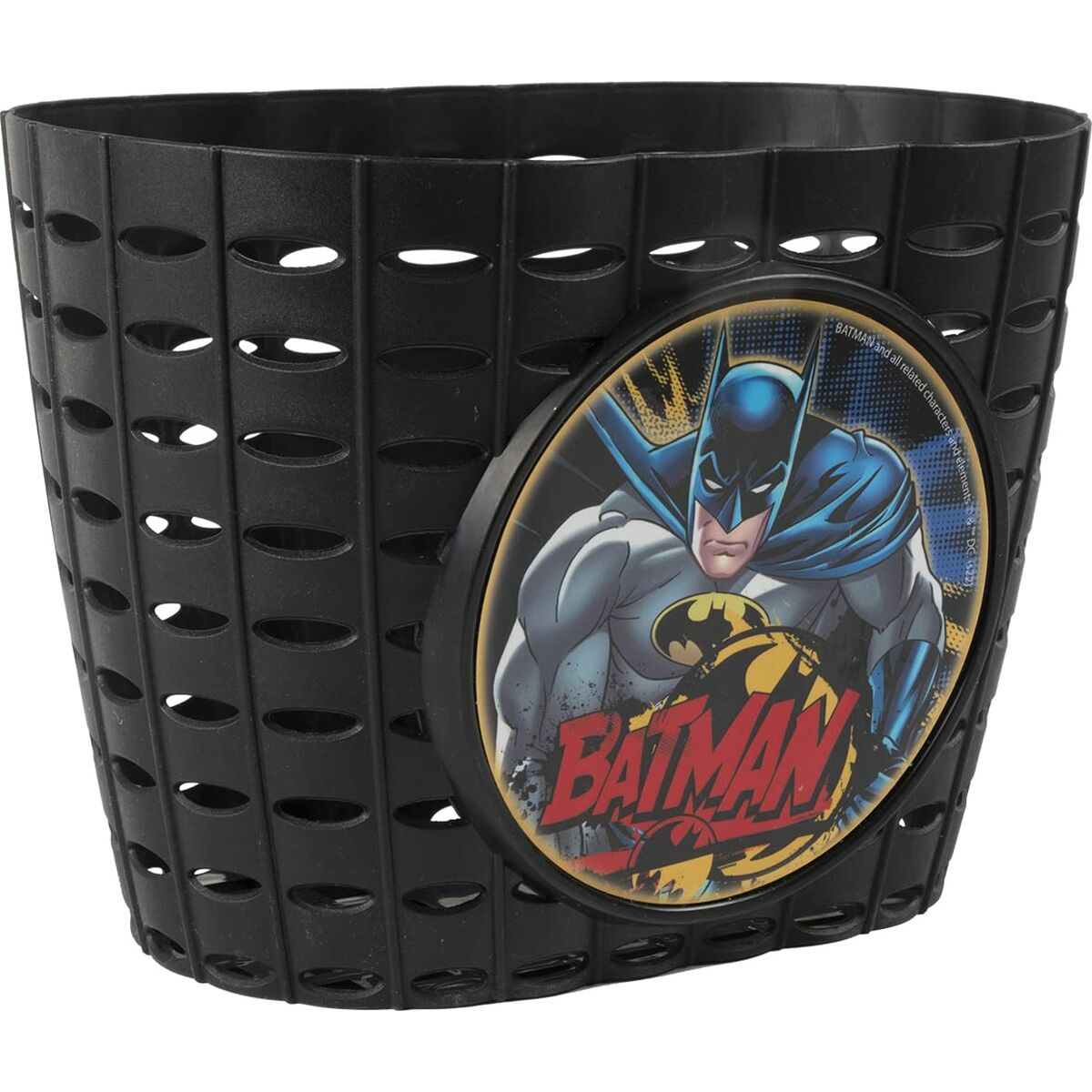 Cykelkurv til børn Batman CZ10961 – Sort/Gul