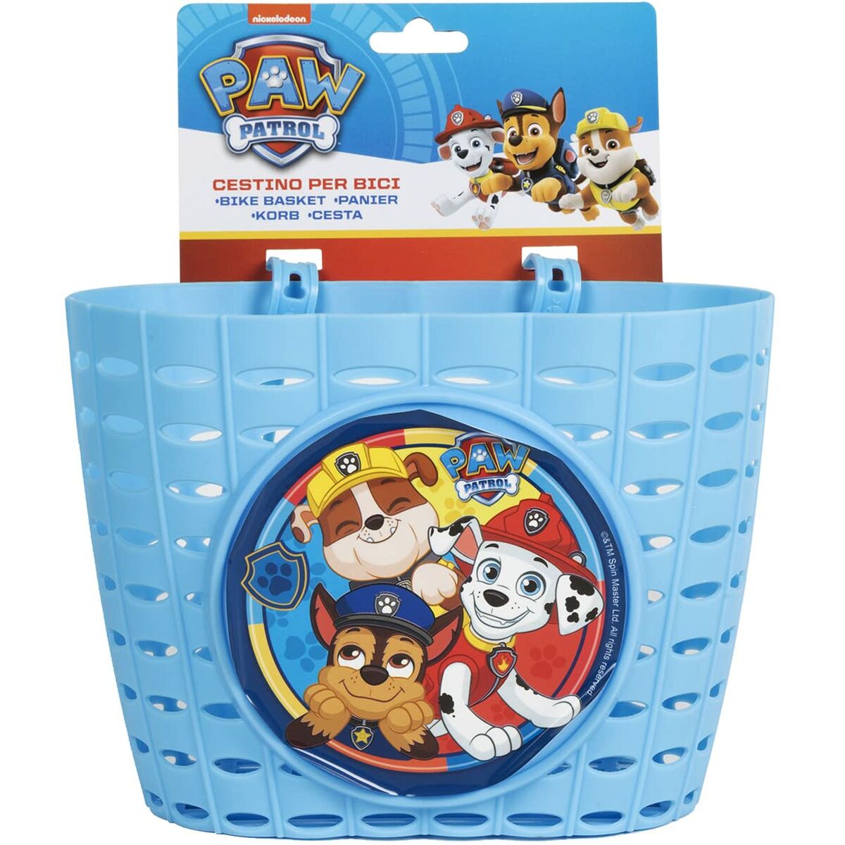 Cykelkurv til børn Paw Patrol – Blå