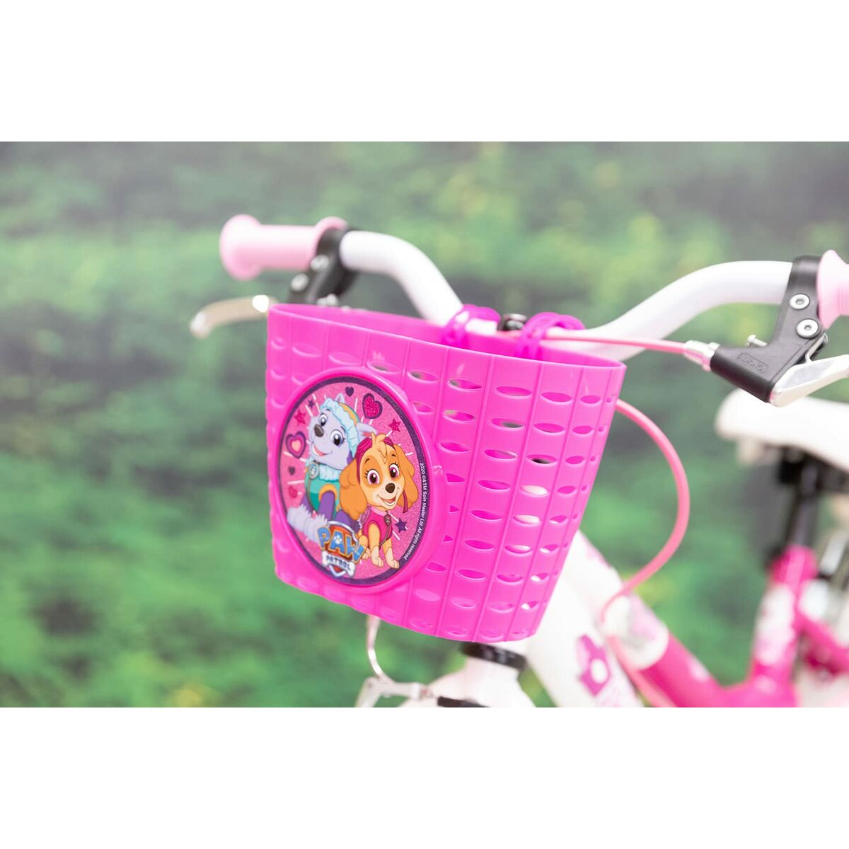 Cykelkurv til børn Paw Patrol – Rosa