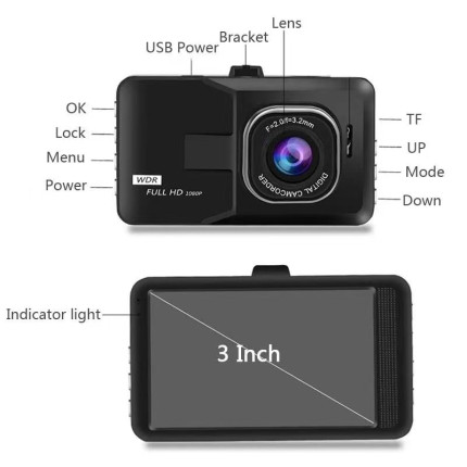 Dashcam 1080p
