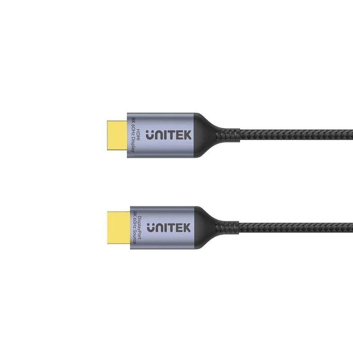 DisplayPort-kabel Unitek V1610A01 – 1,8 m (Sort)
