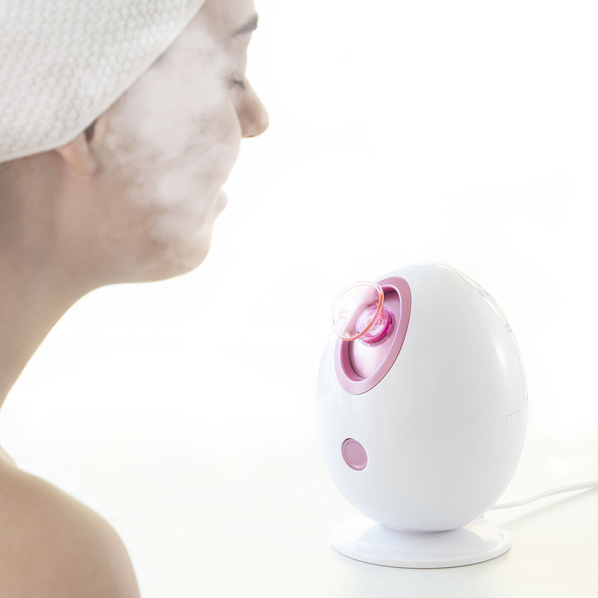InnovaGoods Moispa elektrisk ansigtsforstøver og ansigtsfugter