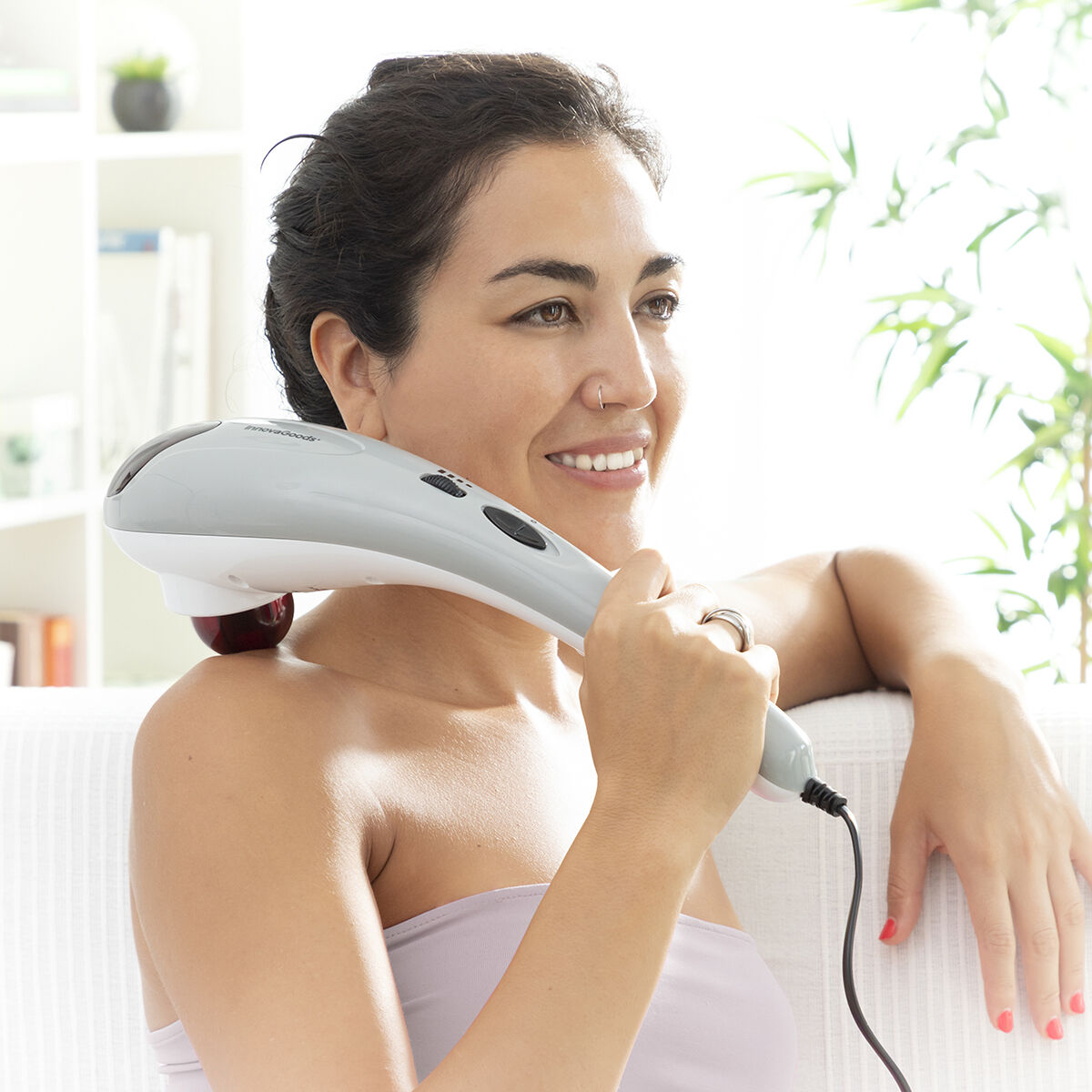 Elektrisk håndmassageapparat – Halaxer InnovaGoods