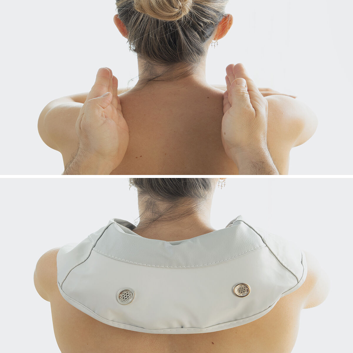 Elektrisk massageapparat med bankende massage og varme – Tappilan InnovaGoods