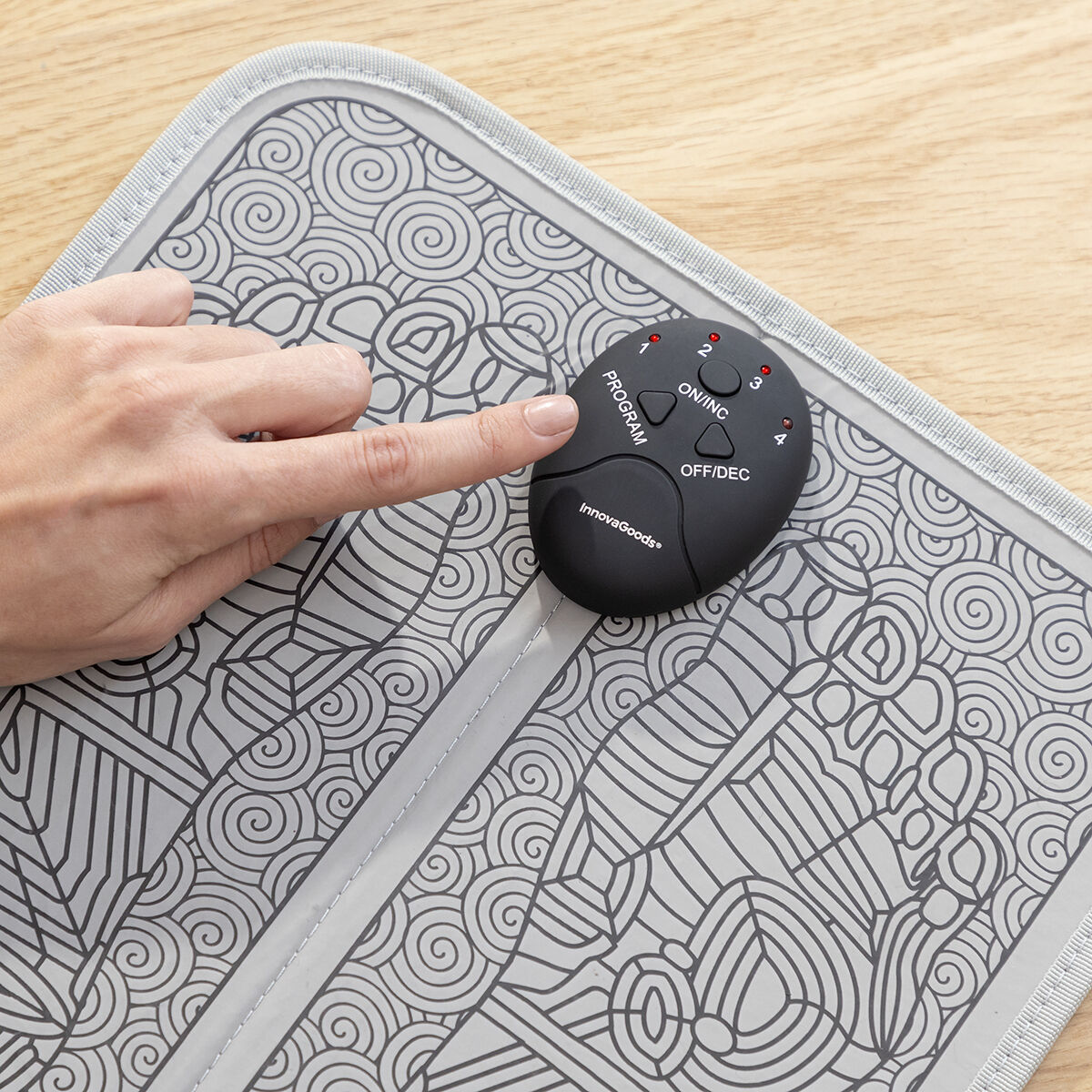 Elektrostimulerende massageapparat til fødder og ben – Foosage InnovaGoods