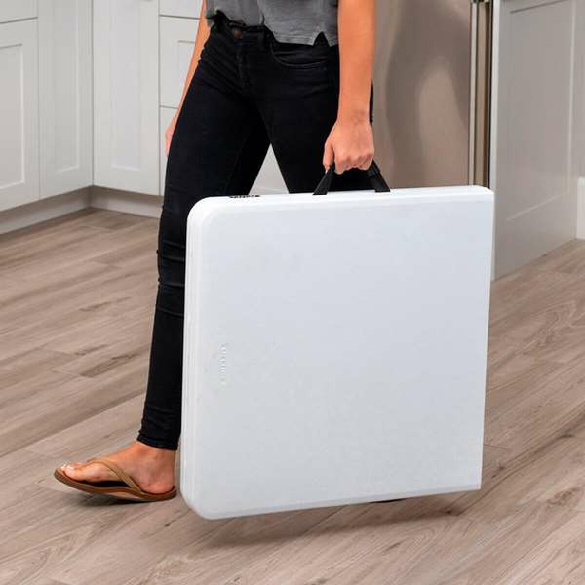 Foldbart sidebord med flere positioner