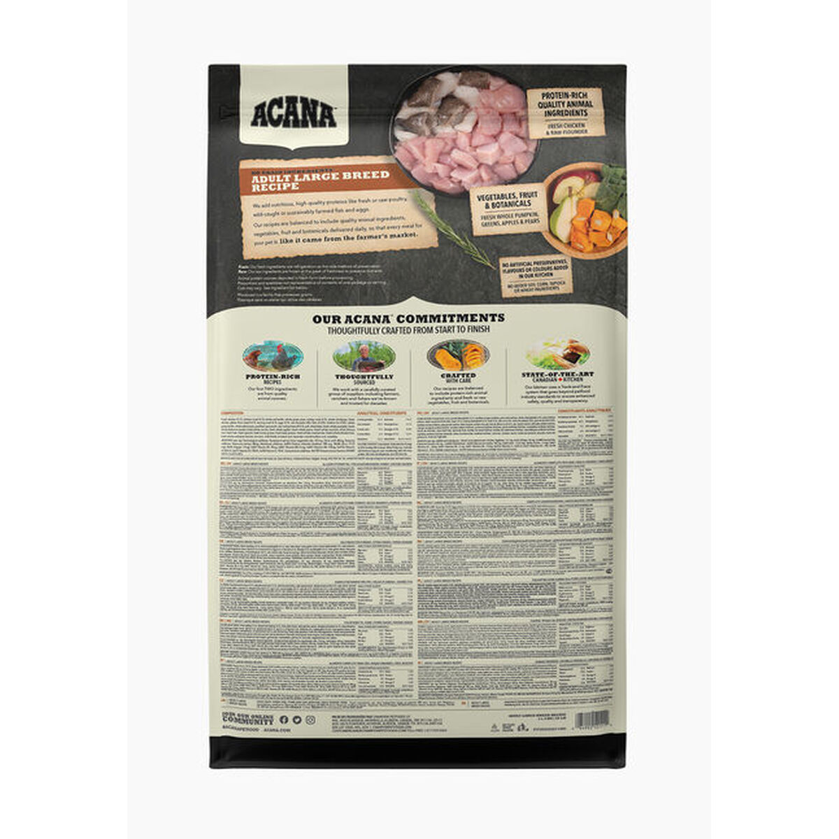 Hundefoder Acana Adult Large Breed Recipe  17 kg | Kylling