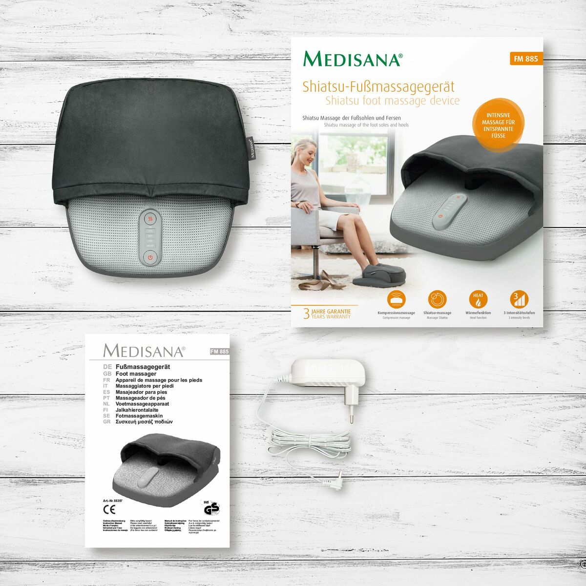 Fodmassageapparat Medisana FM 885