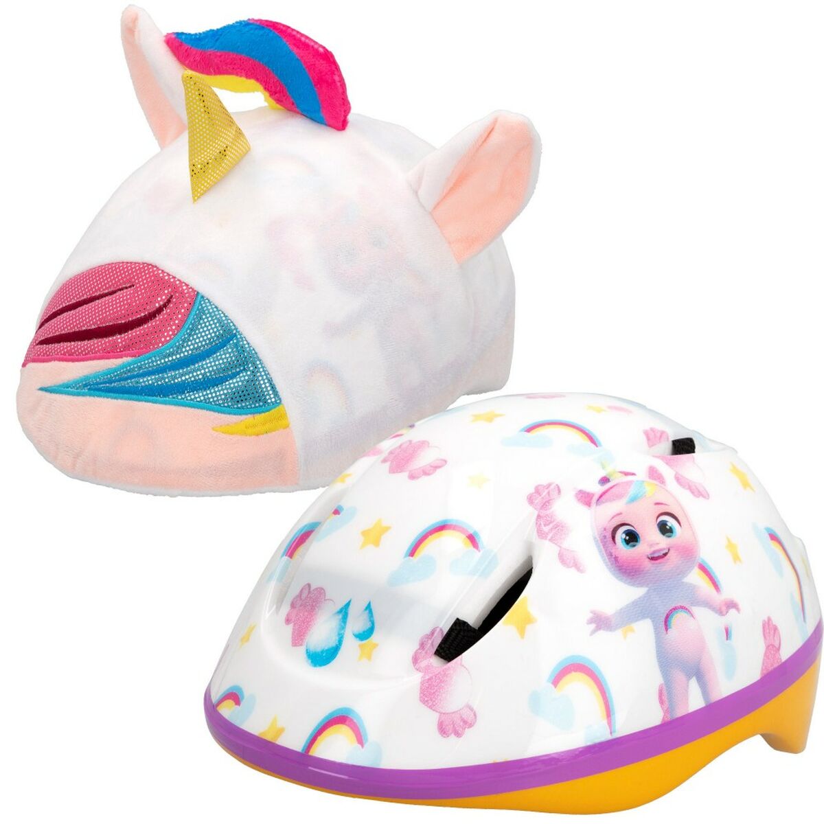 Børnehjelm Cry Babies DREAMY – 52–55 cm (4 stk.)