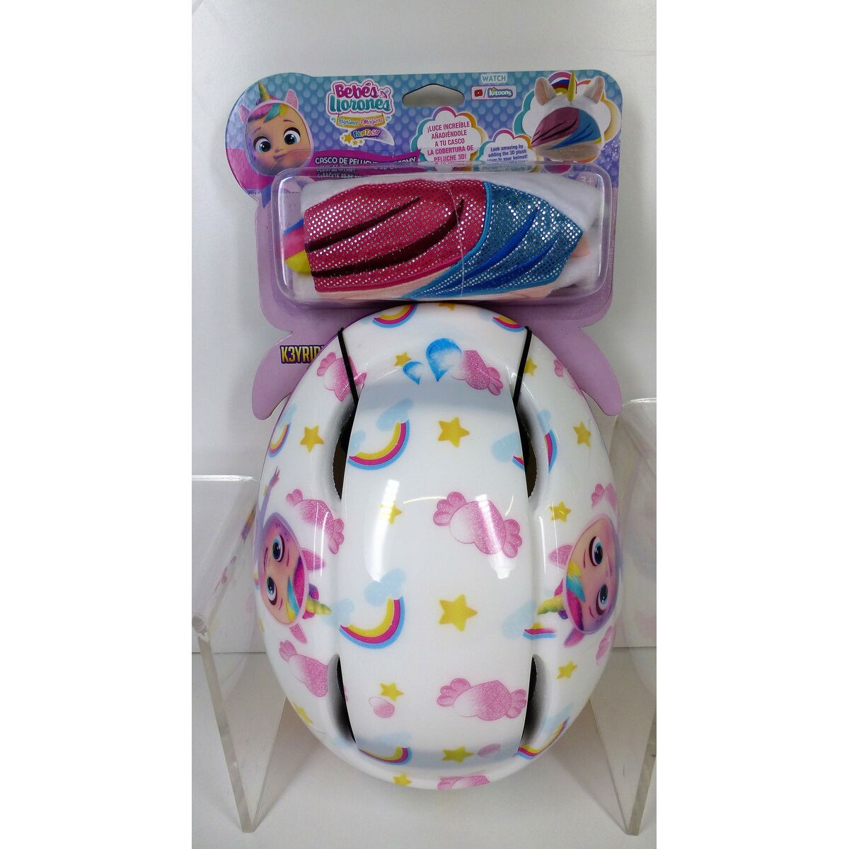 Børnehjelm Cry Babies DREAMY – 52–55 cm (4 stk.)