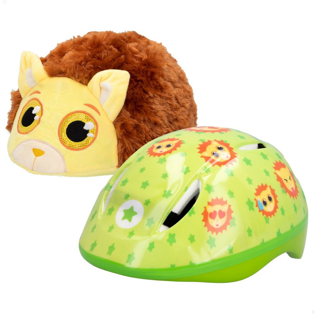 Børnehjelm K3yriders Lion – 52–55 cm - 4 stk.