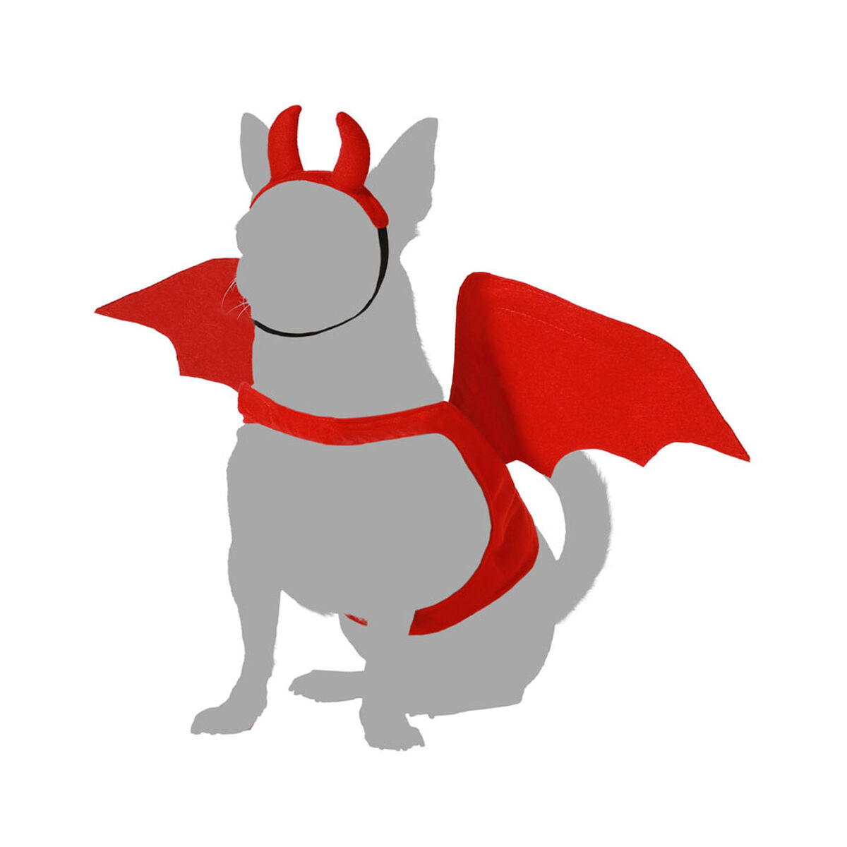 Hundekostume – Dæmon  Størrelse: M