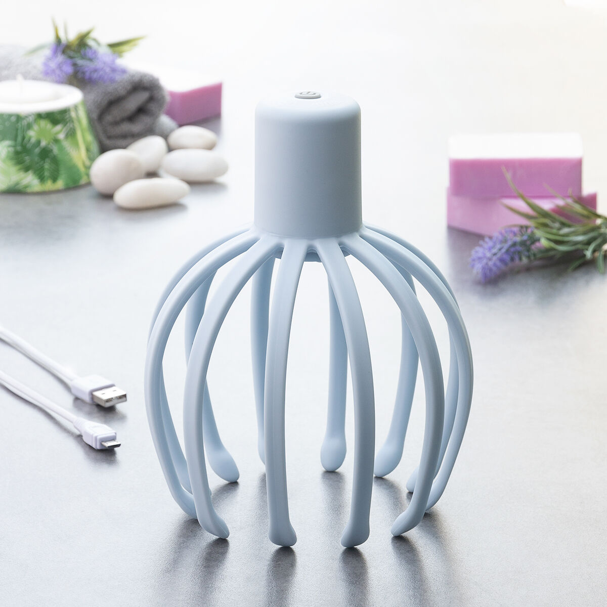 Massageapparat med genopladeligt massagehoved – Helax InnovaGoods