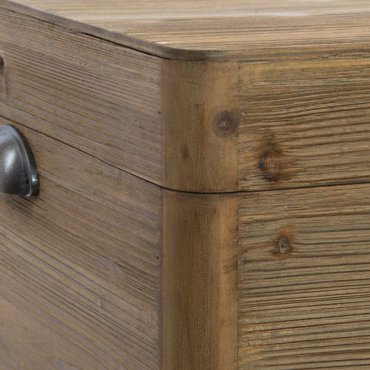 Sidebord DKD Home Decor i metal & træ
