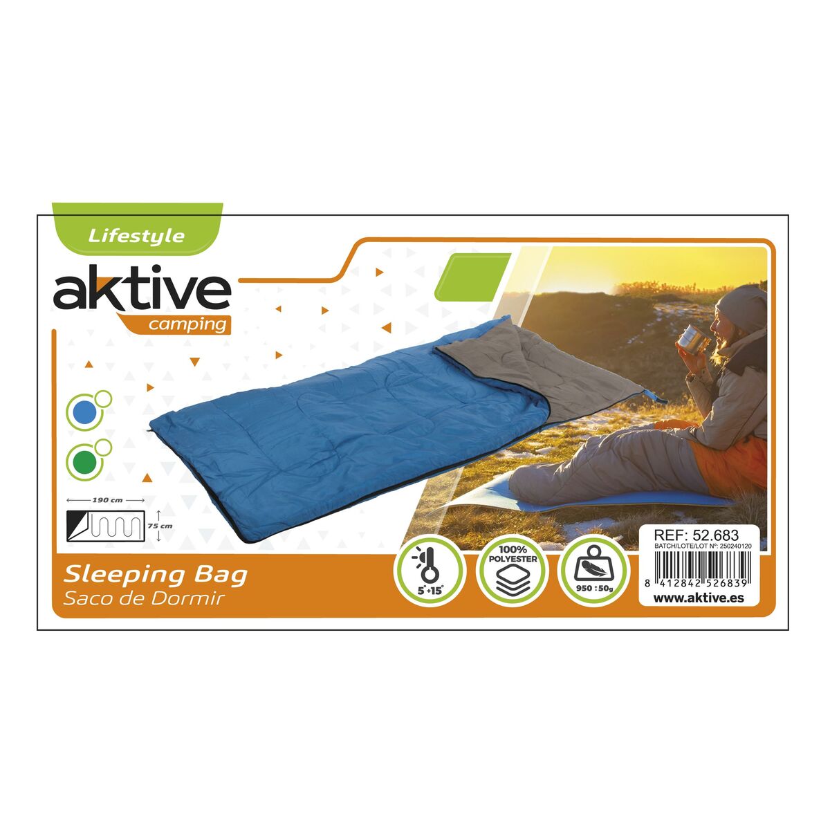 Sovepose Aktive – 1-lags - 4 stk.