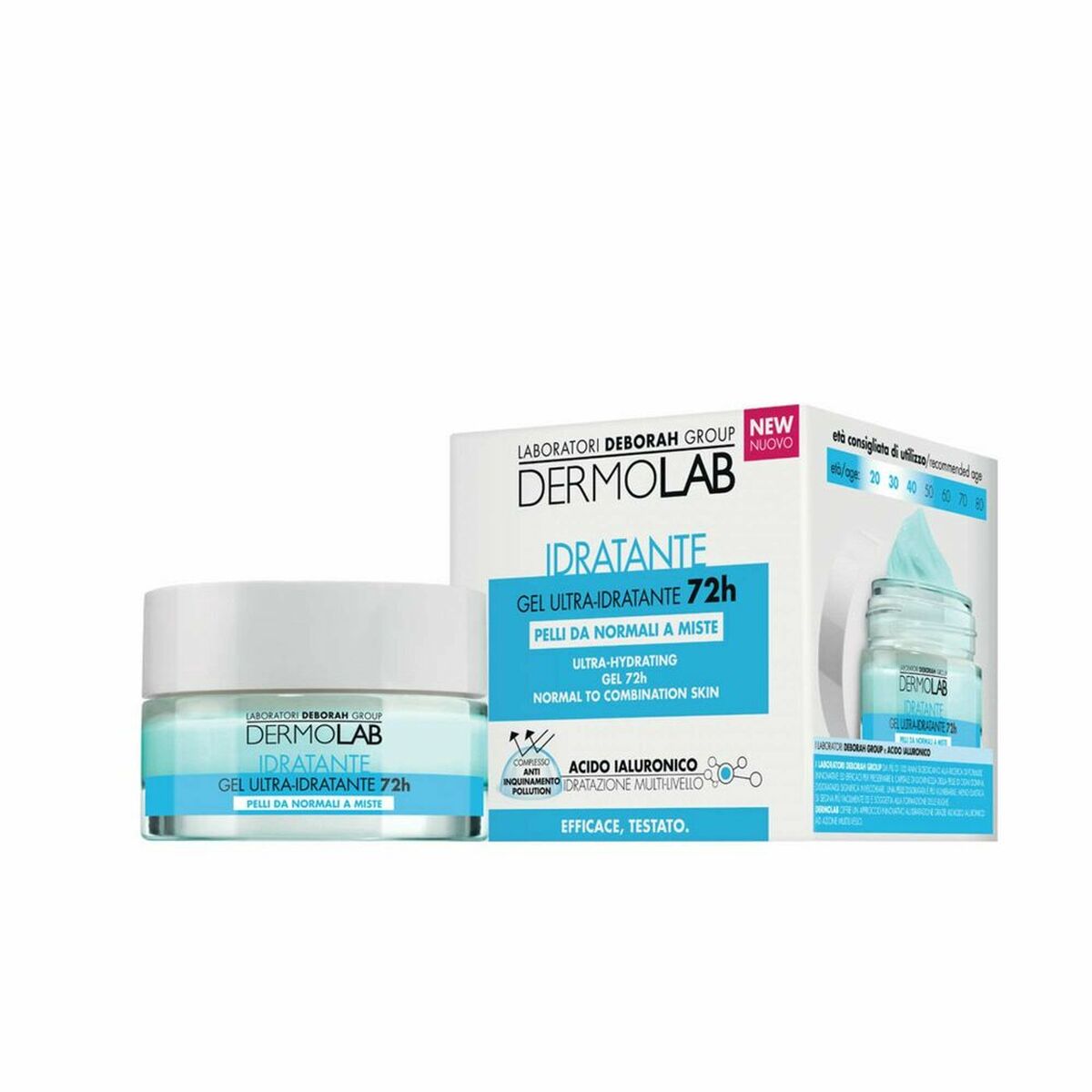 Ultra-fugtgivende creme Deborah VISO2 DERMOIDRATA – 50 ml